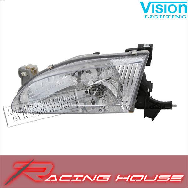 L/h headlight driver side lamp kit unit replacement 1998-2000 toyota corolla