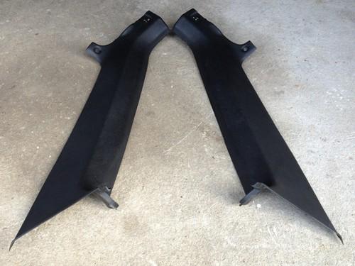 Ae86 black coupe rear c pillar interior trim 84 85 86 87 corolla gt-s sr5 trueno