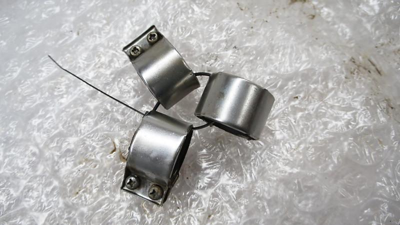 1975 kawasaki h2750 h-2 h2 750 kh750 kh triple *402 large exhaust clamps