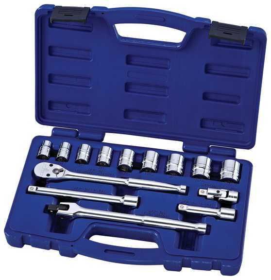 Carlyle hand tools cht ss38014 - socket set, shallow sae