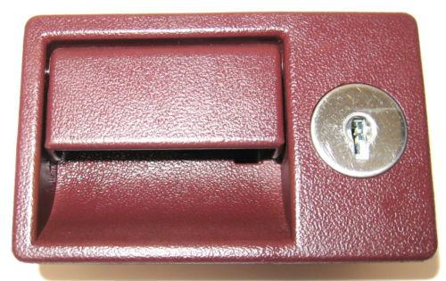 Maroon olds ciera & 85-93 cadillac deville glove box latch