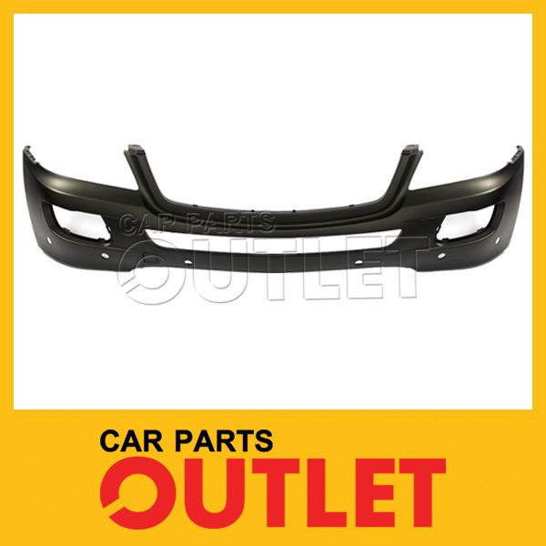 06-08 mercedes ml350 f.bumper primered parktronic sensor hole no sport no washer