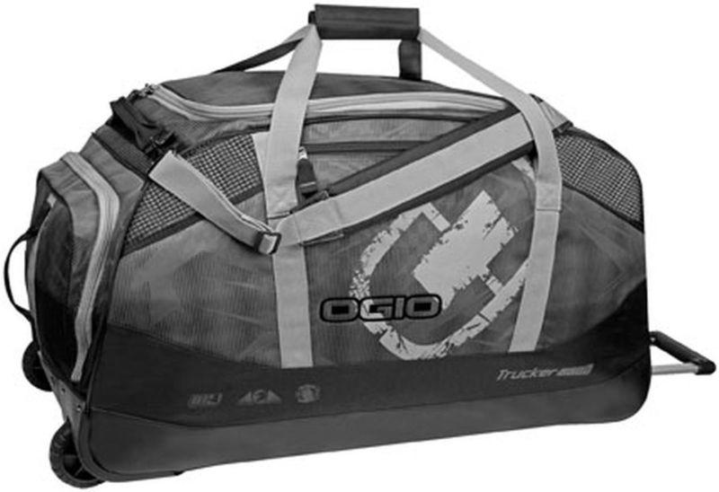 New ogio trucker 8800 wheeled adult gear bag, black, 9100cu in/31.5hx15wx17.75d