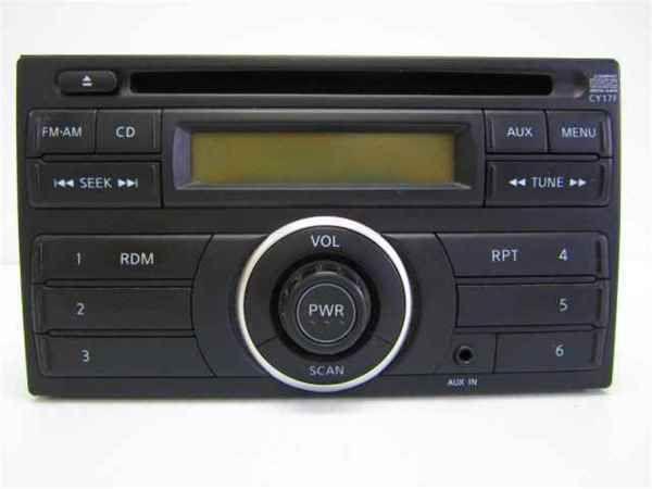 10 11 12 nissan versa radio cd player oem