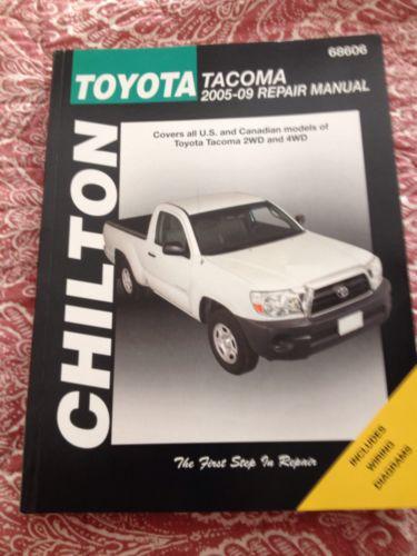 Chilton toyota tacoma repair manual 2005-09 68606