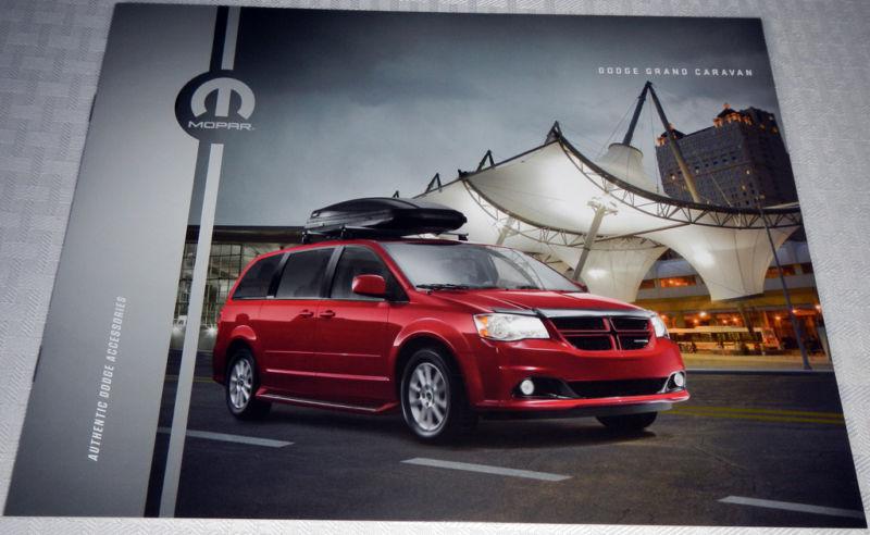 Brand new 2013 dodge grand caravan accessories brochure