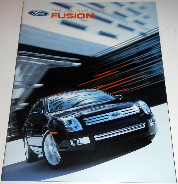 2006 ford fusion brochure 