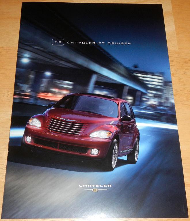 2009 chrysler pt cruiser brochure ft limited, touring, and lx