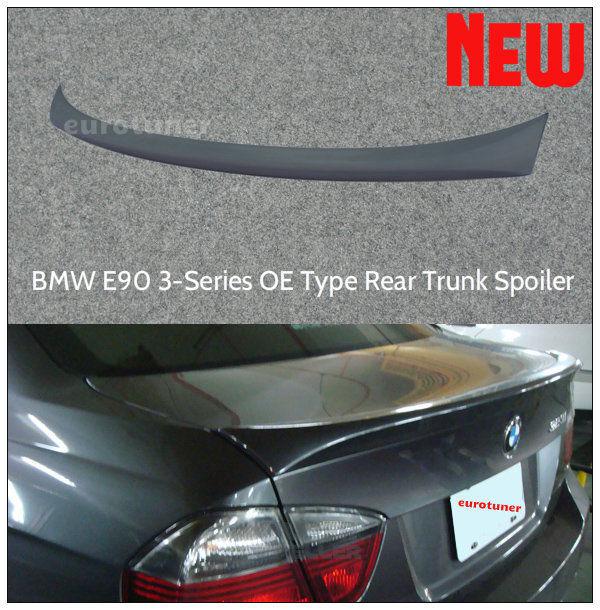 05-11 bmw e90 rear trunk spoiler sedan oe style m3 328i 335i 330i 325i 