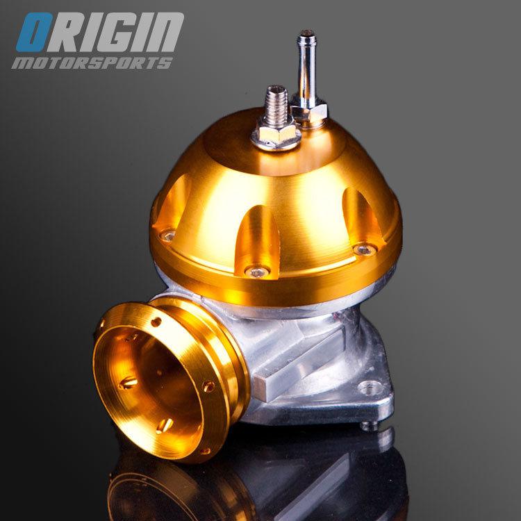 2.5'' universal version 2 adjustable type-rs s turbo blow off valve bov cnc gold