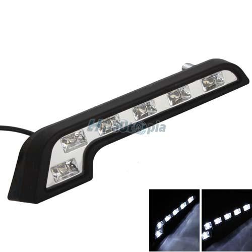 A pair 14 led piranhas 7 fonts daytime running light turn signal/backup light