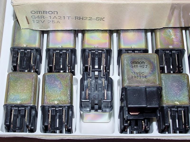 One new honda relay omron g4r-h22 12v dc / 25a g4r-1a21t-rh22-sk