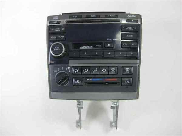 02 03 maxima bose 6 disc cd cassette player radio oem