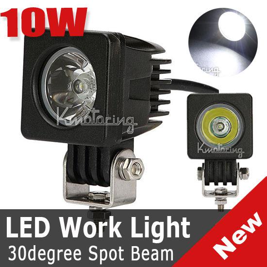 10w 800lm cree led spot  work light car boat truck driving bike 4wd 12v 24v 20w