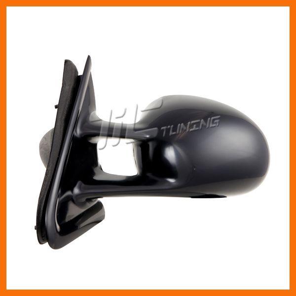 95-00 cirrus stratus breeze power heat left exterior mirror lh driver black