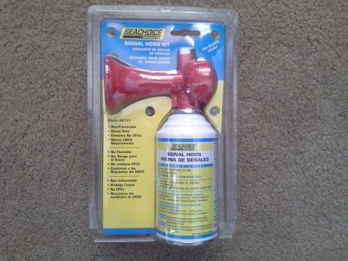 Portable air signal horn for boats 8 oz. seachoice 46111  new