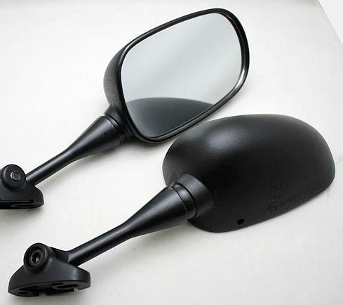 Black motorcycle mirrors left&right for honda cbr 600 f4i 2001 2002