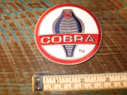 Shelby cobra racing sports car patch mustang 289 427 428 carroll gt350 gt500 gt