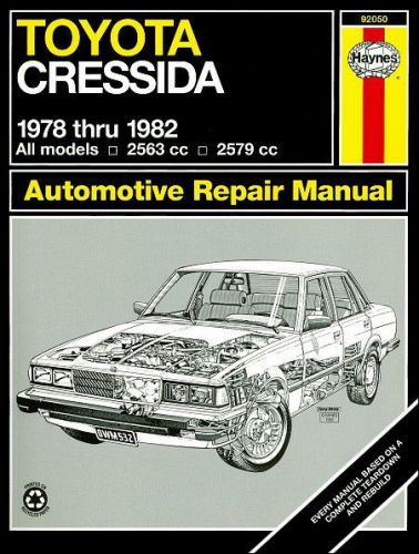 Toyota cressida repair manual 1978-1982