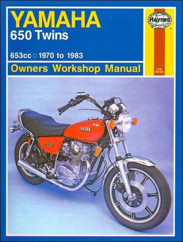 Yamaha 650, xs650, tx650 twins repair manual 1970-1983
