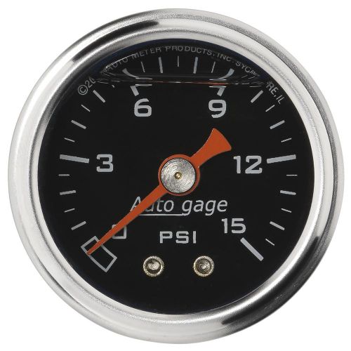 Auto meter 2172 autogage; fuel pressure gauge