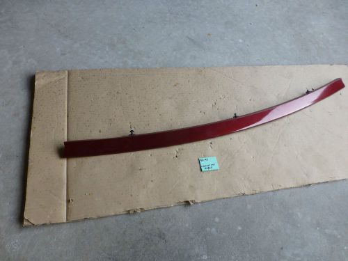 1995-1997 jaguar xj6 xj12  front bumper lower trim  color cabernet metallic