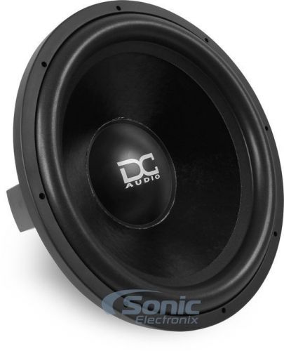 Dc audio level 3 900w rms 18&#034; level 3 series dual 4 ohm car subwoofer