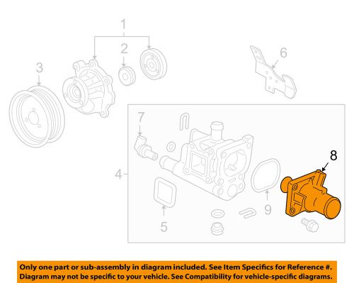 Chevrolet gm oem 12-15 sonic-engine coolant thermostat 55597008