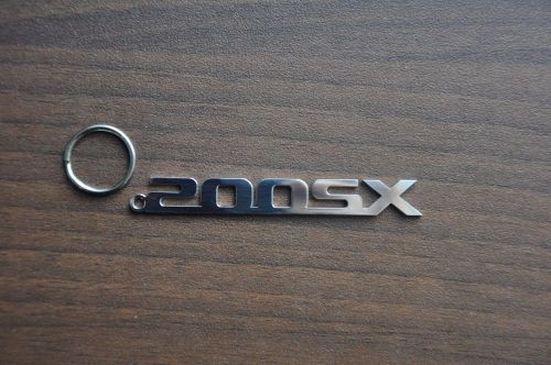 Nissan 200sx keychain keyfob stainless steel