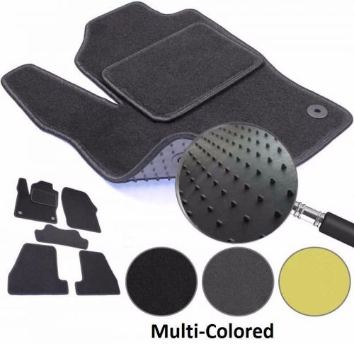 Car mats lux for toyota corolla 2013- anti-slip spikes+original clip fastening