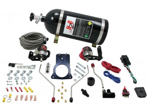 Nitrous outlet wet plate nitrous kit - 97-04 c5 corvette 78mm plate 50-200hp