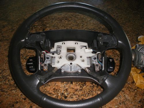 Land rover discovery ii black steering wheel