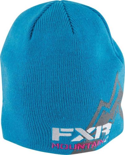 Fxr premium beanie cap hat- mountain cyan- new with tags