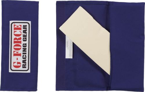 Gforce - blue - 3&#034; harness pads - flame retardant - 4098bu