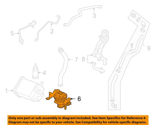 Chevrolet gm oem 07-10 impala 3.5l-v6-air pump 12594429