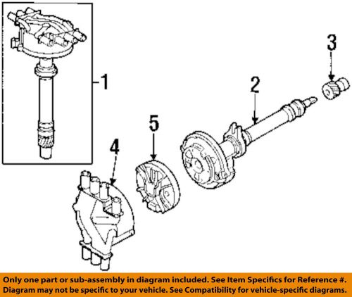 Gm oem distributor-rotor 10452457