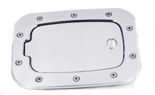 All sales 6058cl race style billet fuel door