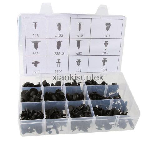 240x fender door bumper trim clip retainer fastener rivets assortment kit