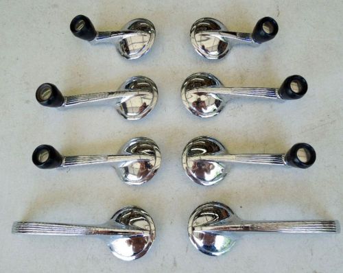 1955 1956  1957 chevy belair 150 210 nomad  door and window crank handle set #4