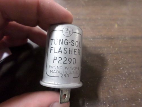 Vintage car truck tung sol p229d 6 volt turn signal flashers