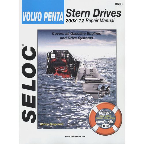 Seloc service manual - volvo/penta - stern drive - 2003-2012 -3608