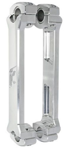 Rox 8.5 inch t-style stem pivoting snow handlebars risers for 7/8 / 1 1/8 bars