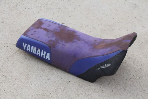 1987-2006 yamaha banshee complete seat cover latch foam pan kevlar purple q-51