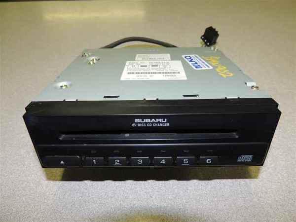 2000 01 02 03 04 subaru legacy 6-disc cd changer oem