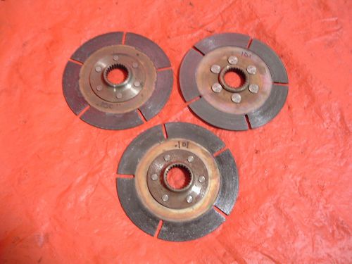 Quarter master 5.5&#034; clutch pack 1 5/32 26 fine spline 3 disk chevy sbc 5 1/2&#034;