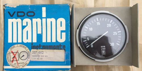 Vdo marine 3000 rpm tachometer