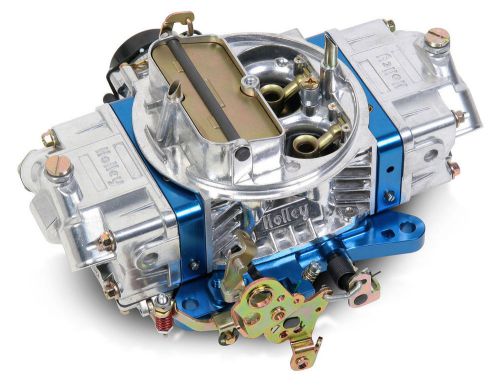 Holley 0-76750bl 750 cfm ultra double pumper electric choke gas carburetor blue