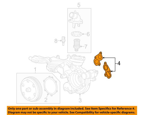 Gm oem-engine water pump gasket 12657430