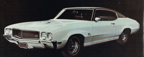 1970 buick brochure: gs-455,riviera,wildcat,lesabre,skylark,electra 225,wagon&#039;s