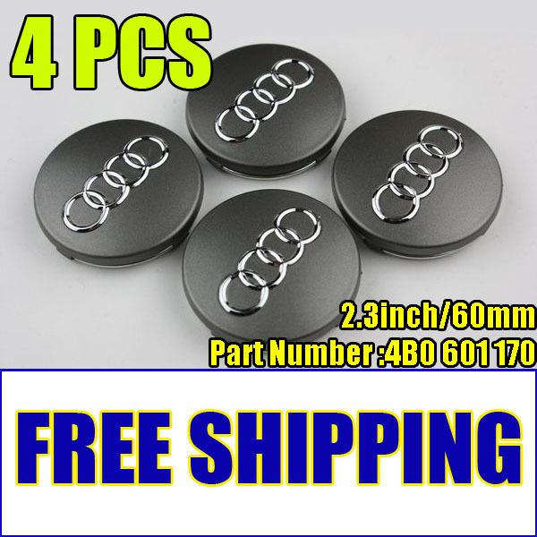 For audi a3 a4 s4 a6 s6 a8 tt wheel center hub cap 60mm new